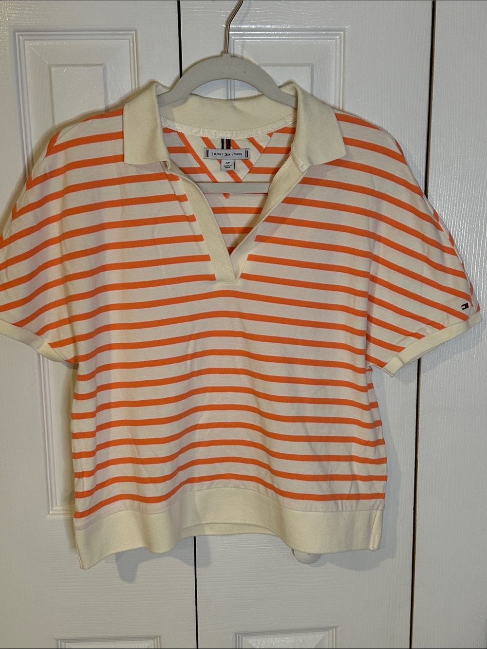 Tommy Hilfiger Polo-style short sleeve top | S